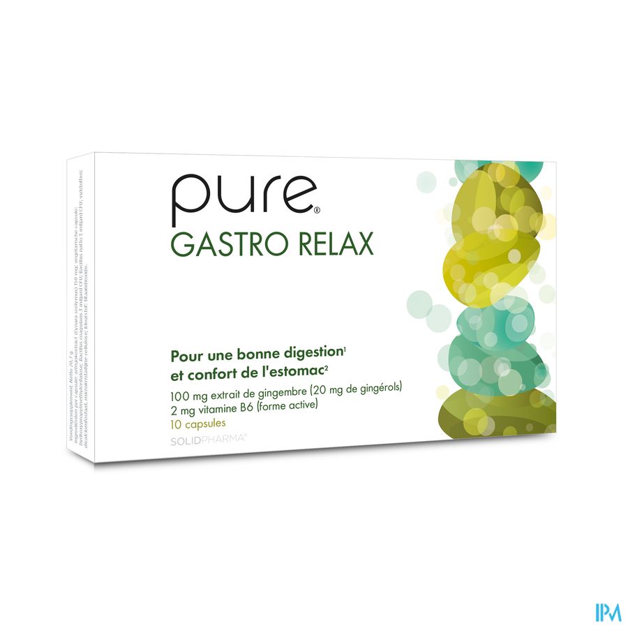 Pure Gastro Relax Caps 10 Pure Gastro Relax Caps 10