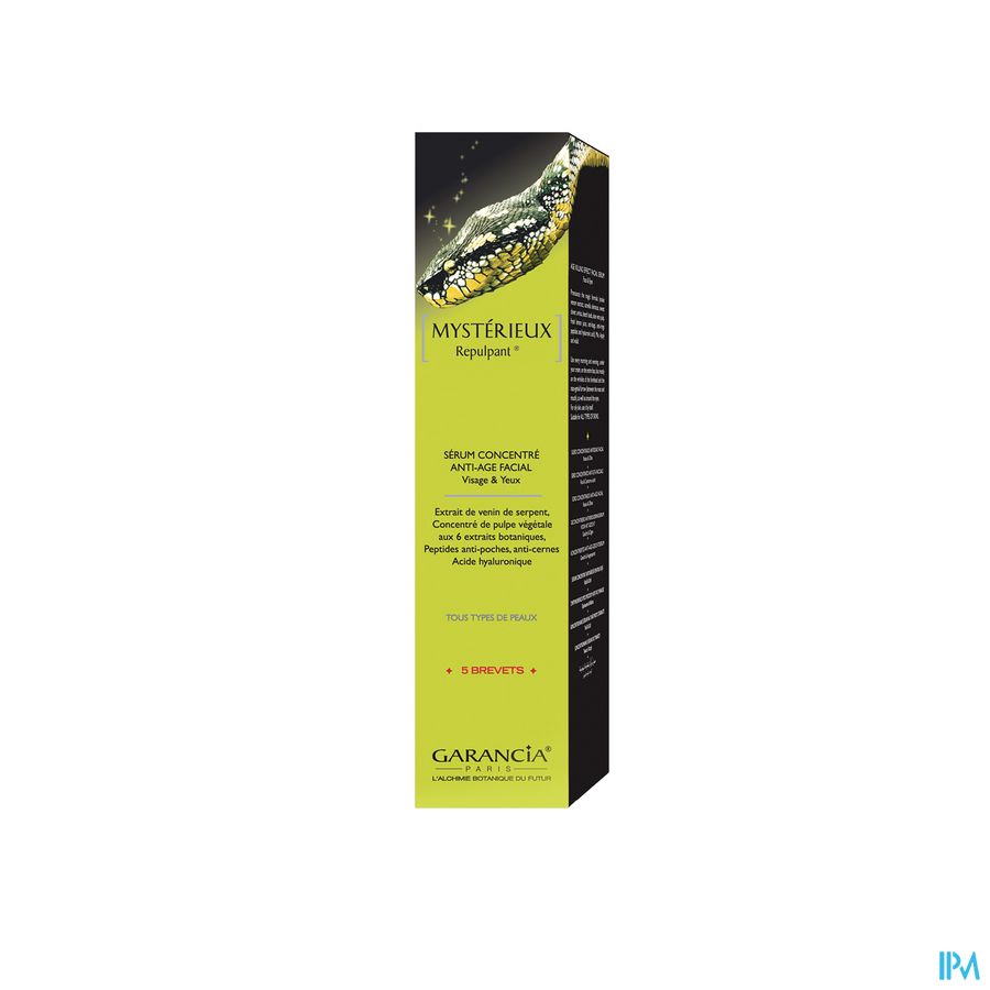 Garancia Mysterieux Repulpant Gel Fl Pompe 30ml Garancia Mysterieux Repulpant Gel Fl Pompe 30ml