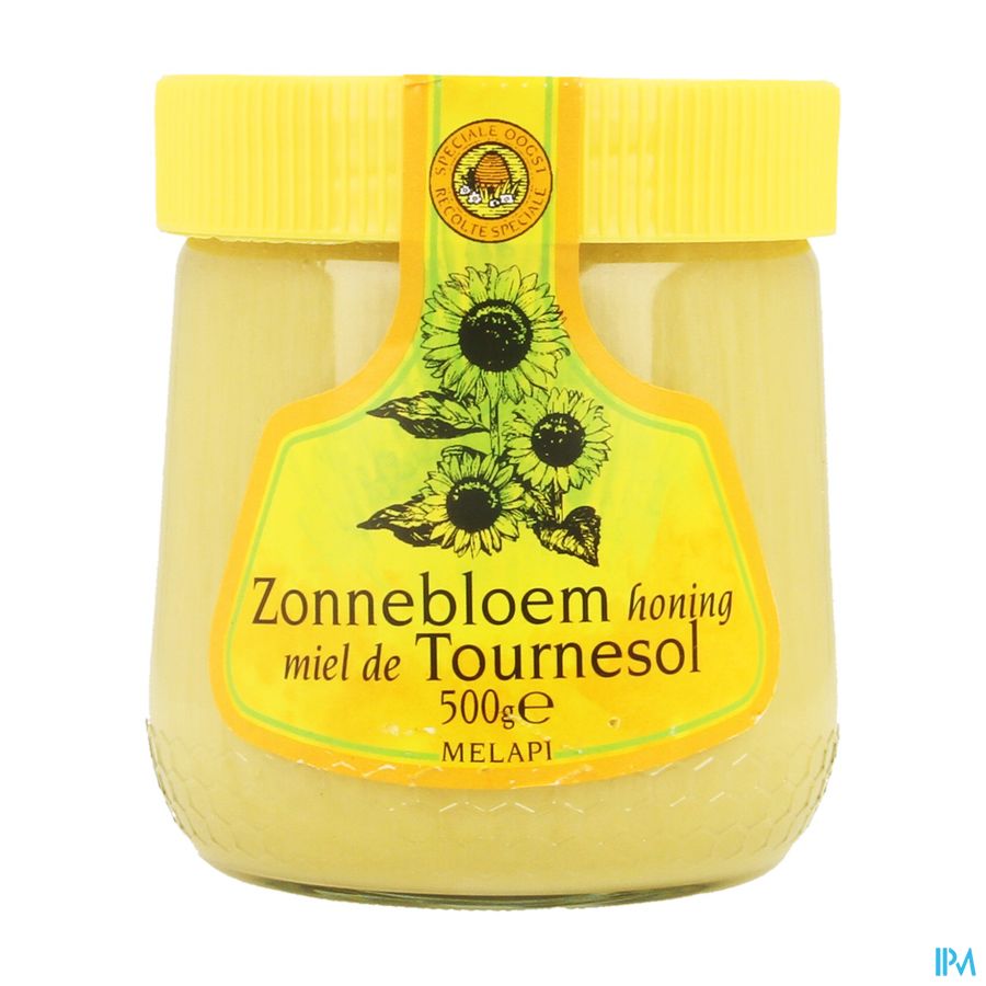Melapi Honing Zonnebloem Zacht 500g 5536 Revogan Melapi Honing Zonnebloem Zacht 500g 5536 Revogan