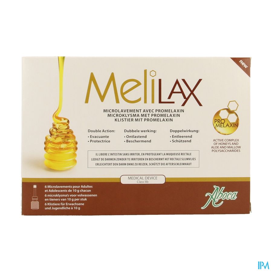 Melilax Microlavement 6x10g Aboca Melilax Microlavement 6x10g Aboca