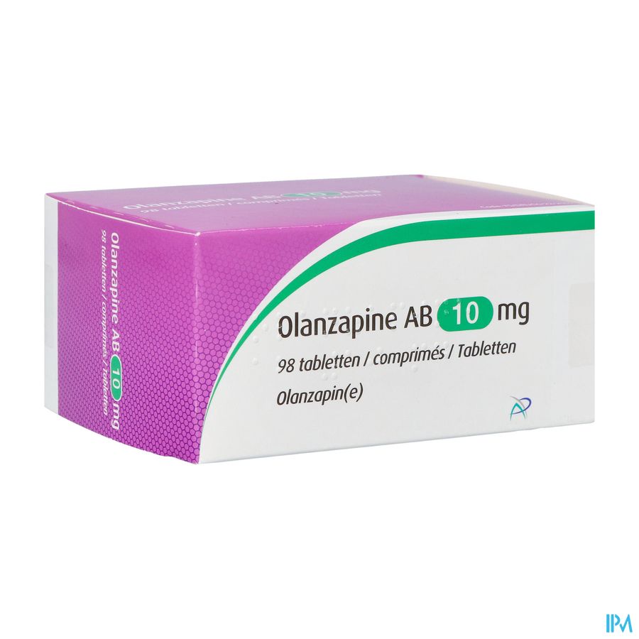 Olanzapine Ab 10,0mg Comp 98 Olanzapine Ab 10,0mg Comp 98
