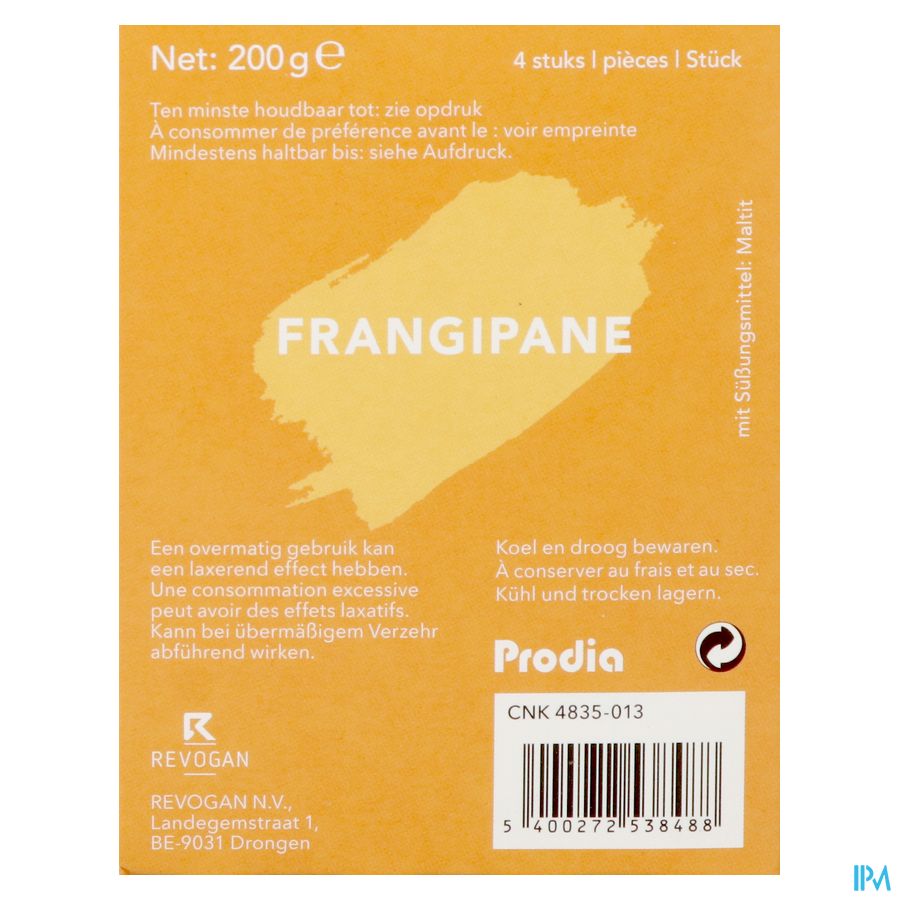 Prodia Frangipane Maltitol 200g 7