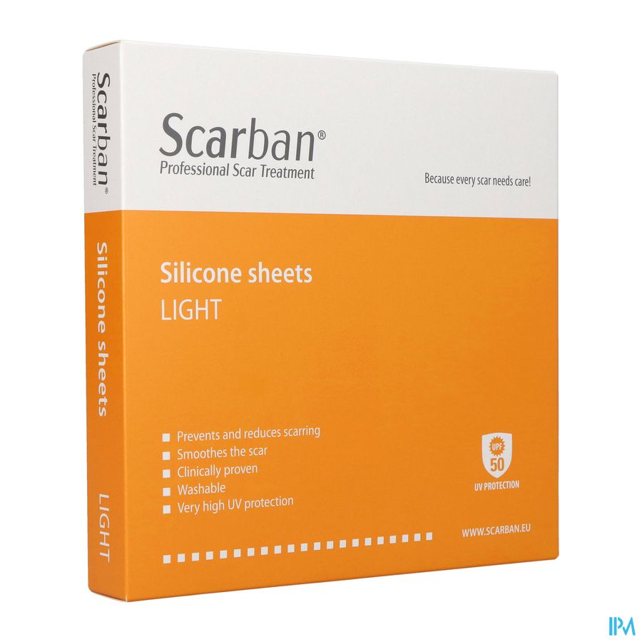 Scarban Light Siliconeverb Wasb. +50ml 5x30cm 2 Scarban Light Siliconeverb Wasb. +50ml 5x30cm 2