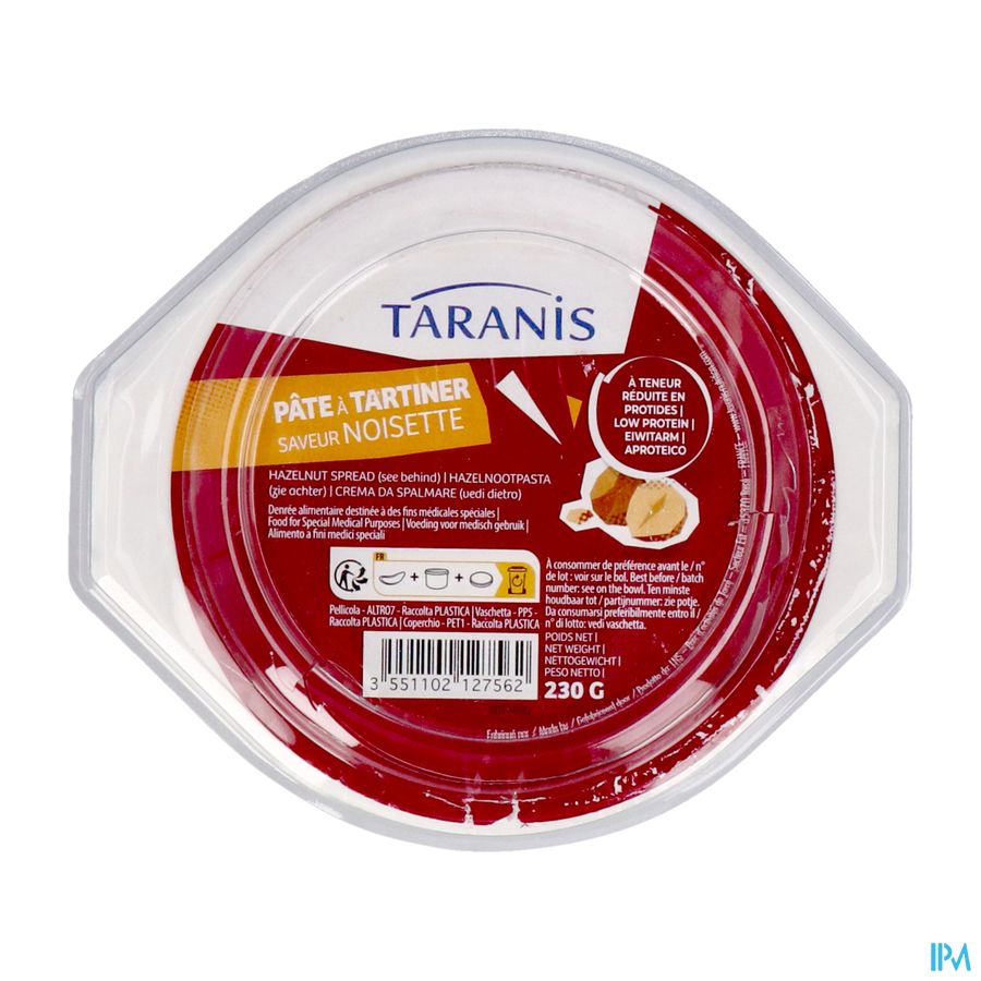 Taranis Hazelnootpasta 230g Taranis Hazelnootpasta 230g