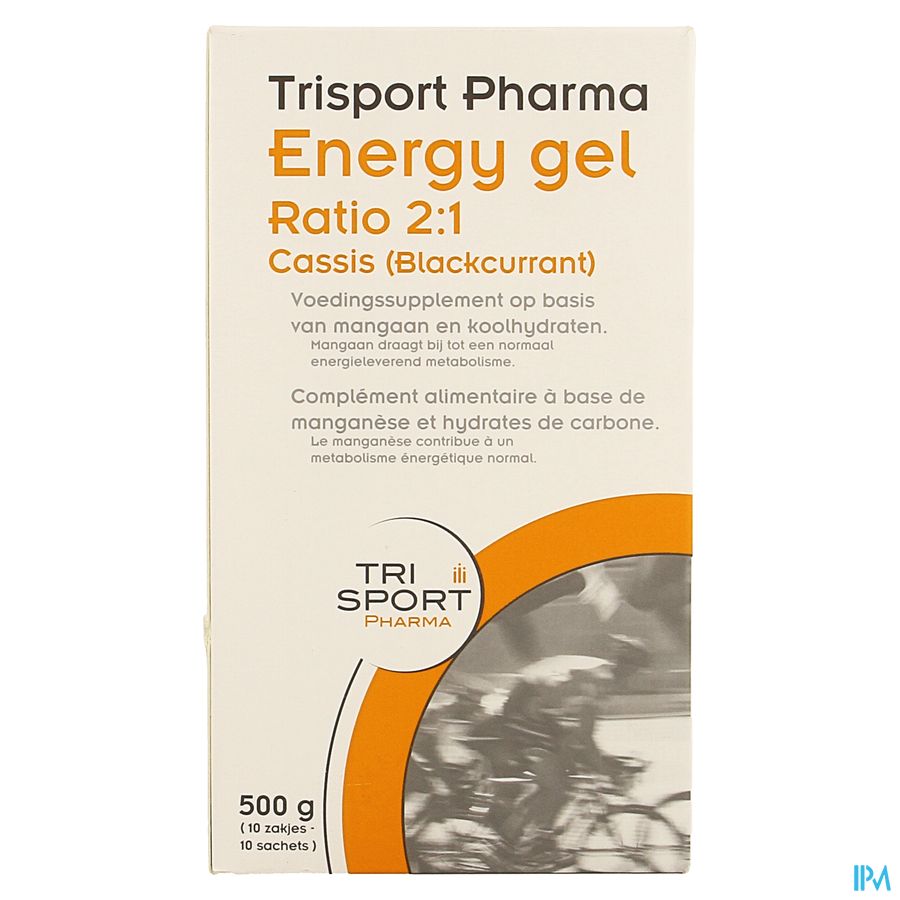 Trisportpharma Ratio 2:1 Energygel Blackcur.10x50g Trisportpharma Ratio 2:1 Energygel Blackcur.10x50g