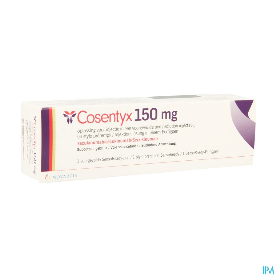 Cosentyx 150mg/ml Opl Inj Voorgev.pen 1 X 1ml