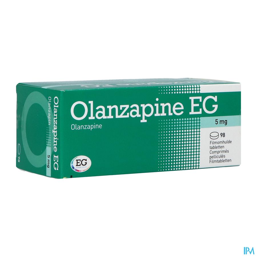 Olanzapine Eg Pi Pharma Filmomh Tabl 98x 5,0mg Pip Olanzapine Eg Pi Pharma Filmomh Tabl 98x 5,0mg Pip