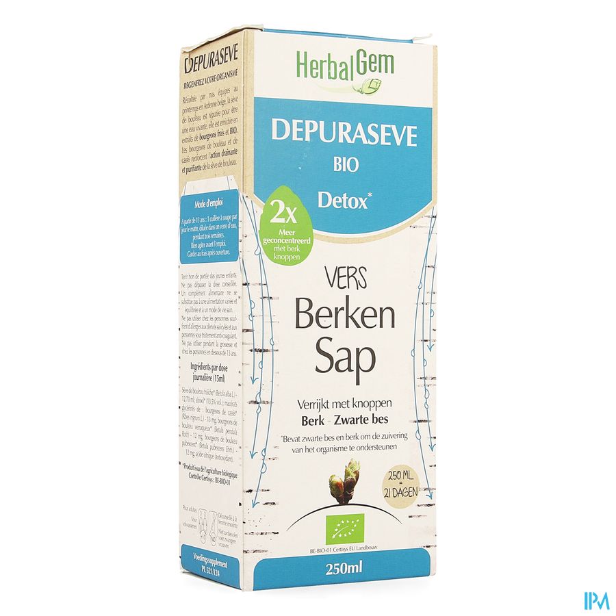 Herbalgem Depuraseve Bio Detox 250ml Herbalgem Depuraseve Bio Detox 250ml