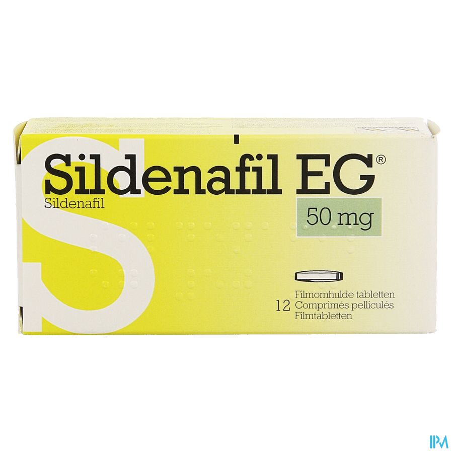 Sildenafil Eg Pi Pharma Filmomh Tabl 12 X 50mg Pip 1