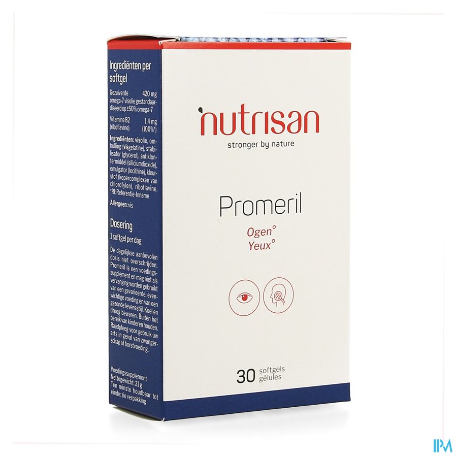 Promeril  30 gélules souples Nutrisan 1