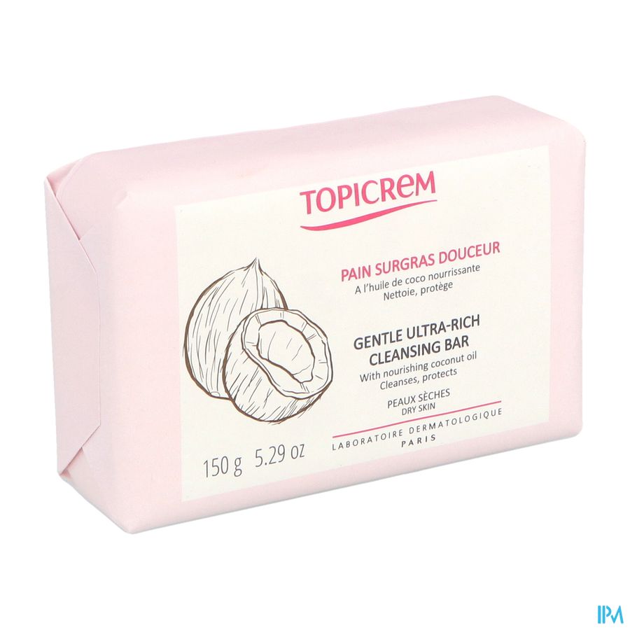 Topicrem Zachte Ultrarijke Wastablet 150g Nf Topicrem Zachte Ultrarijke Wastablet 150g Nf