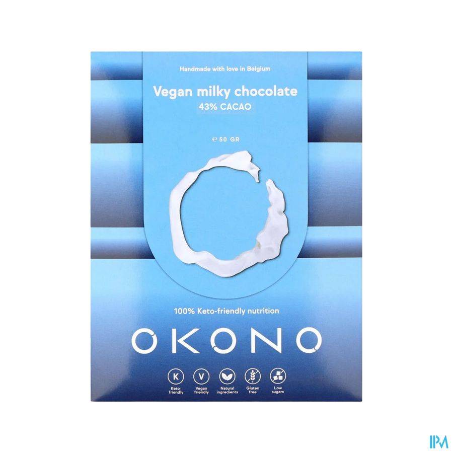 Okono Vegan Milky Chocolade 50g Okono Vegan Milky Chocolade 50g