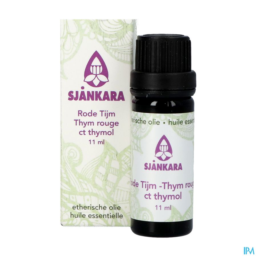 Sjankara Rode Tijm Ct Thymol Ess. Olie Bio 11ml 3