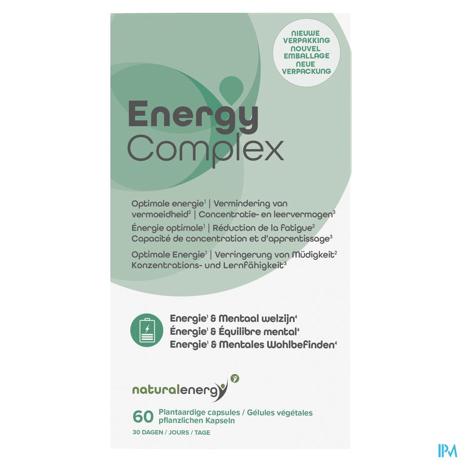 Natural Energy Complex Caps 60 3