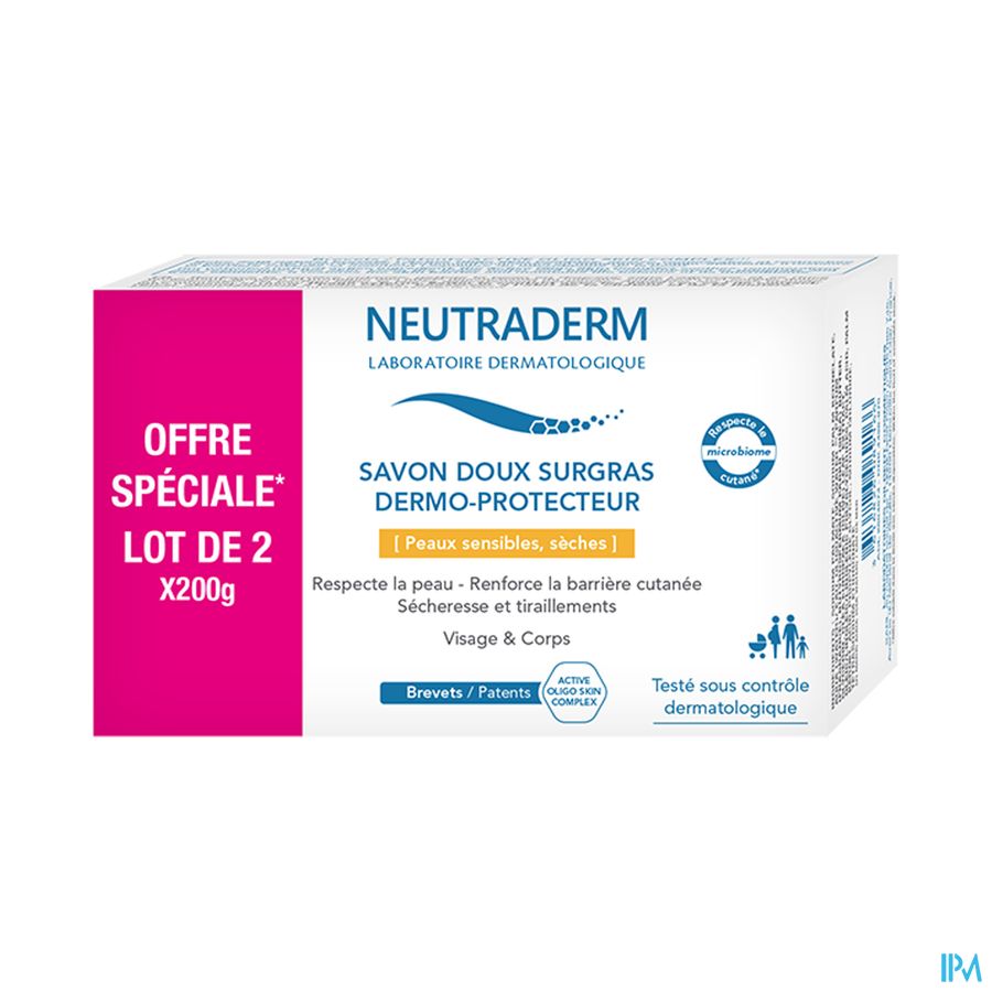 Neutraderm Lot 2 Zepen Soft Supergras 200g Neutraderm Lot 2 Zepen Soft Supergras 200g
