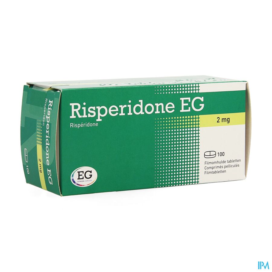 Risperidone EG Tabl 100 X 2 Mg Risperidone EG Tabl 100 X 2 Mg