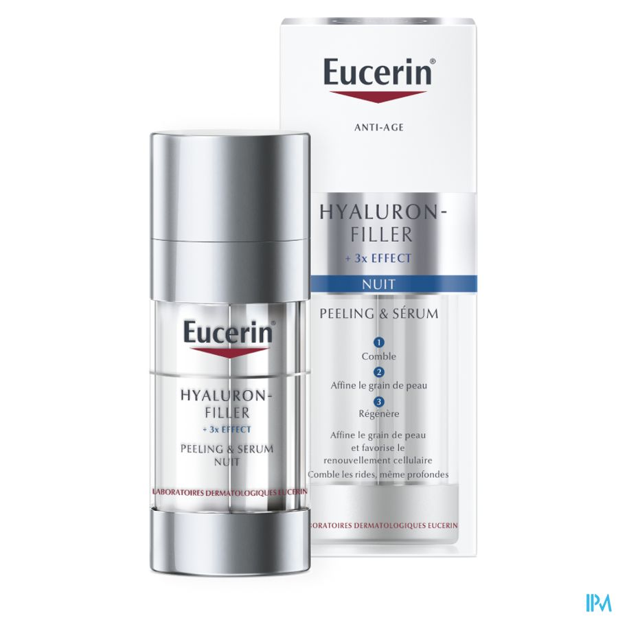 Eucerin Hyaluron-filler X3 Peeling&serum Nuit 30ml