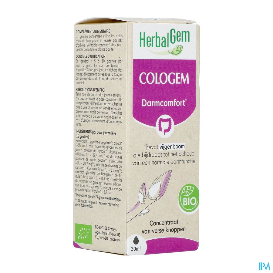Herbalgem Cologem Bio 30ml Herbalgem Cologem Bio 30ml