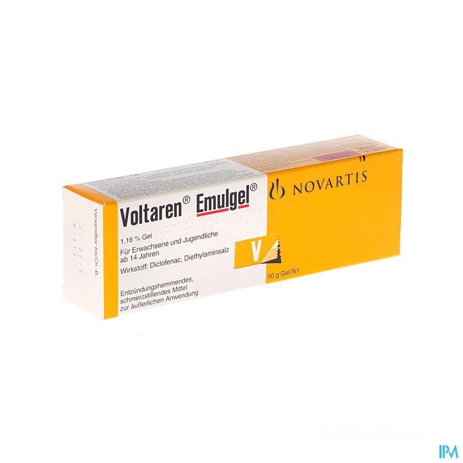 Voltaren Emulgel 1 % 50g Pip Voltaren Emulgel 1 % 50g Pip