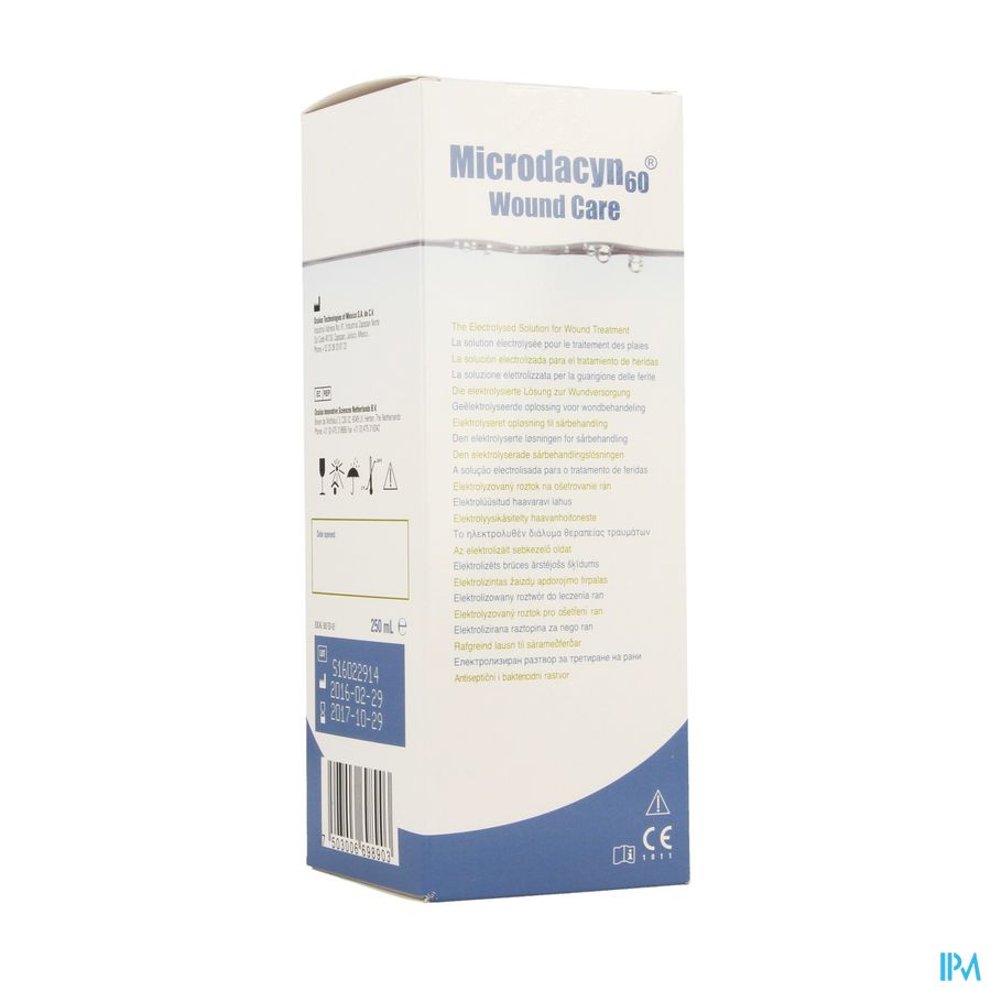Microdacyn 60 Wound Care Solution 250ml 44107-00 Microdacyn 60 Wound Care Solution 250ml 44107-00