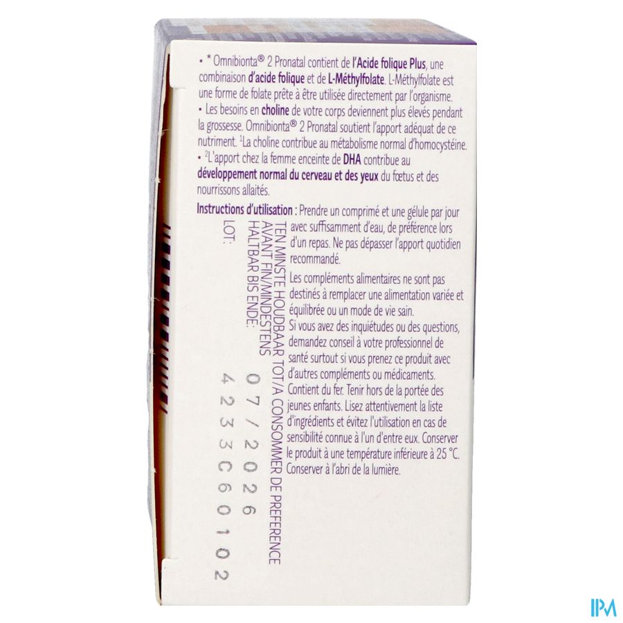 Omnibionta Pronatal 2 Zwanger.4wek Tabl 28+caps 28 9