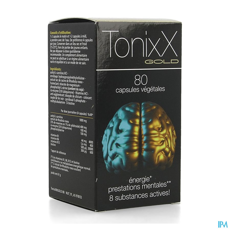 Tonixx Gold Caps 80 Tonixx Gold Caps 80