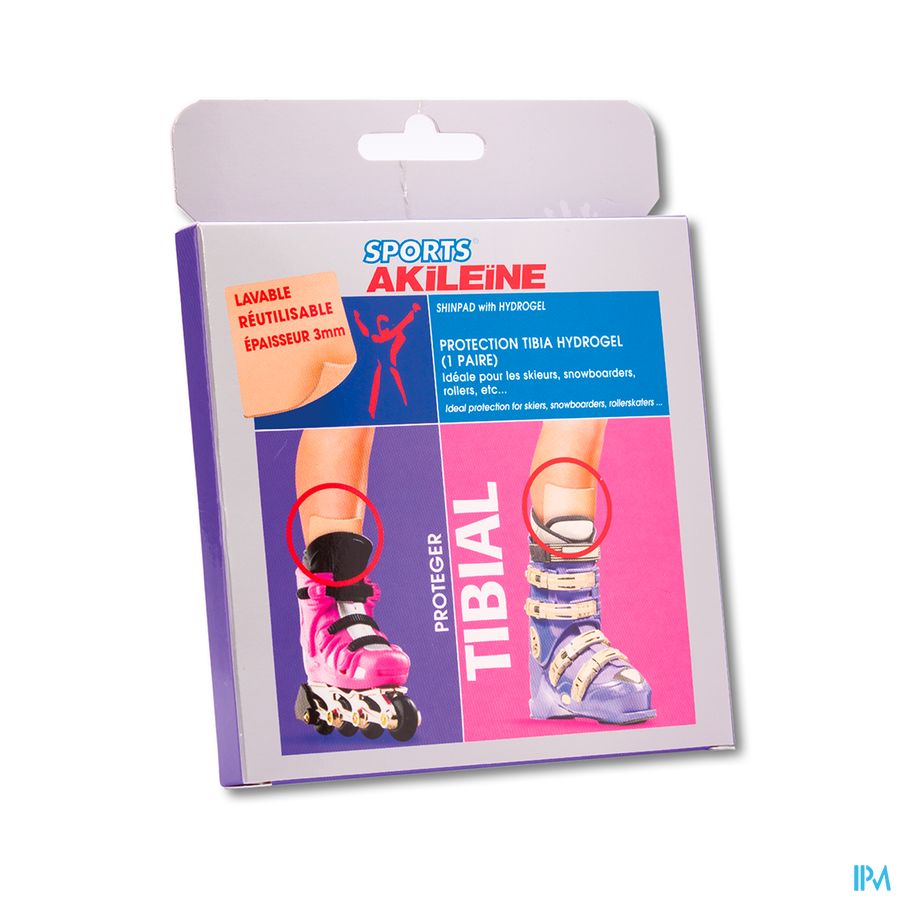 Akileine Sport Protect. Tibia Hydrogel Paire 10360 Akileine Sport Protect. Tibia Hydrogel Paire 10360