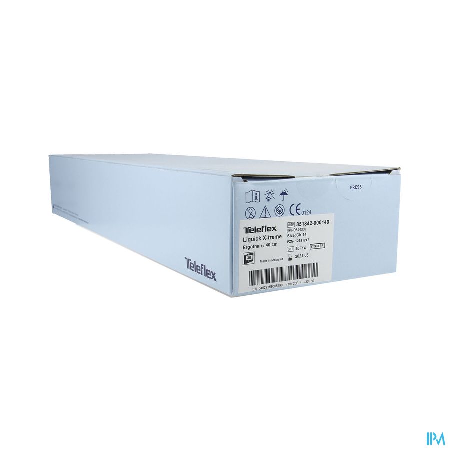 Liquick X-treme Ergothan Blaassonde 40cm Ch14 30 Liquick X-treme Ergothan Blaassonde 40cm Ch14 30