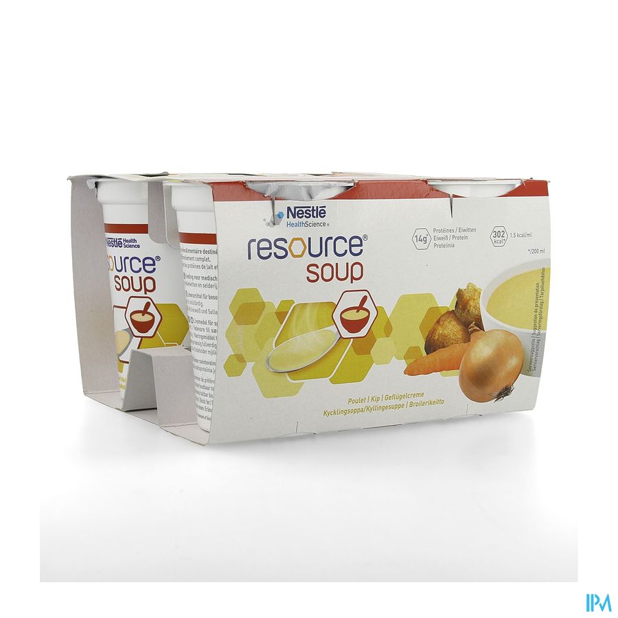 Resource Kippensoep 4x200ml 12118143