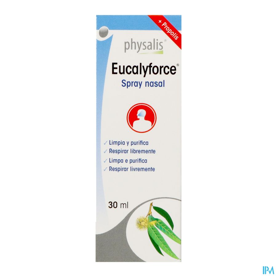 Physalis Eucalyforce Neusspray 30ml 1