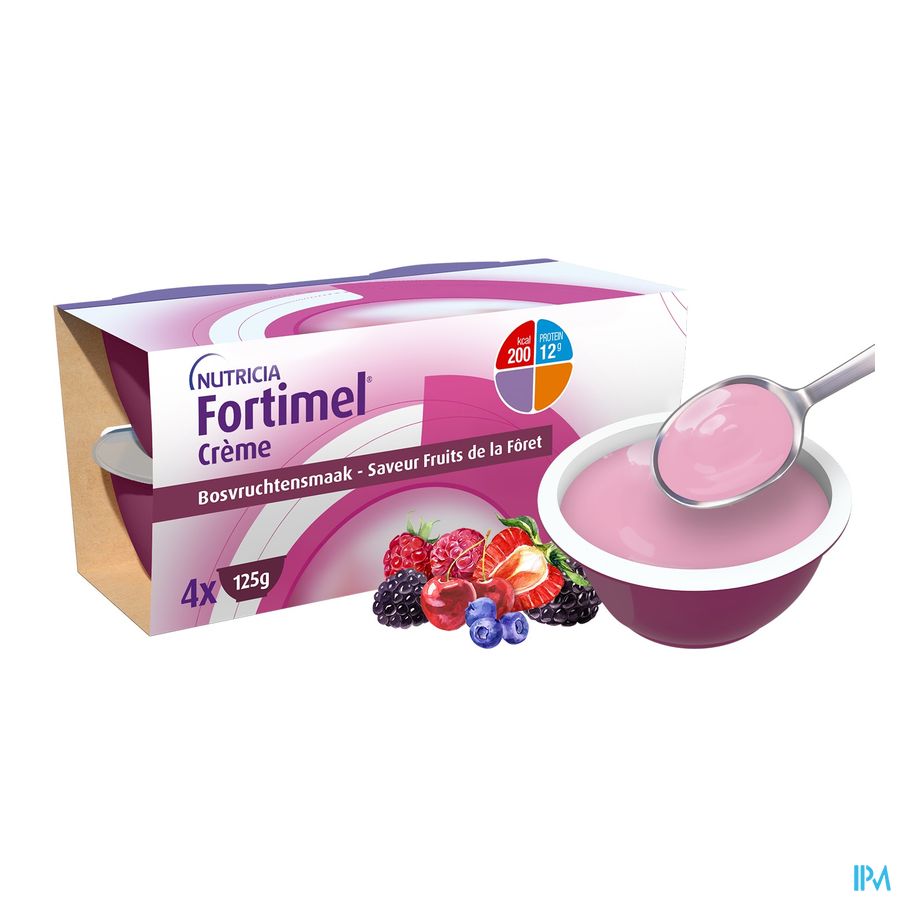 Fortimel Creme Fruits Forets 4x125g Fortimel Creme Fruits Forets 4x125g