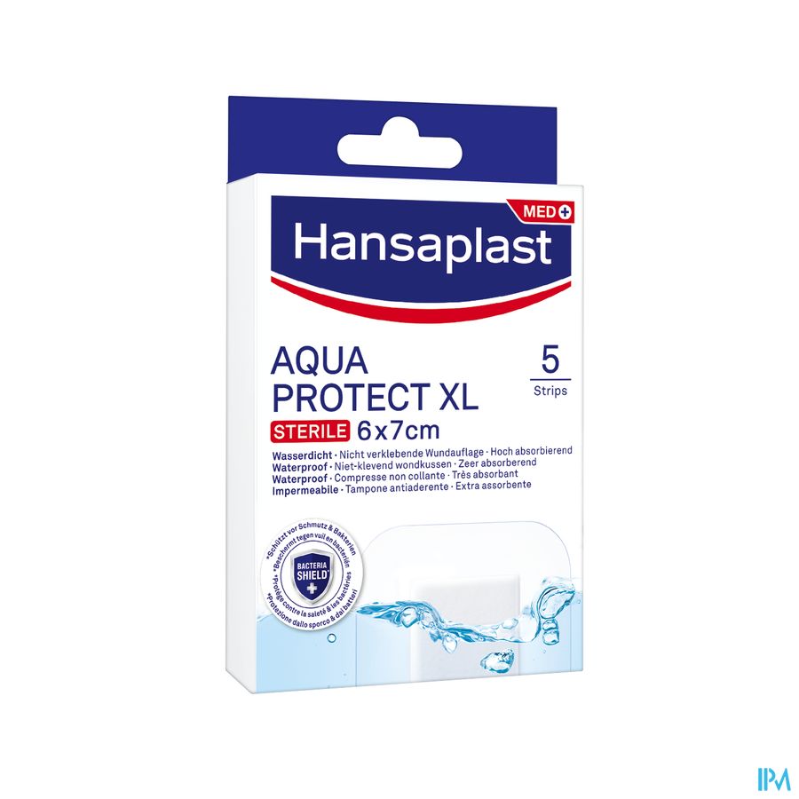 Hansaplast Aqua Protect Strips Steriel Xl 5 2