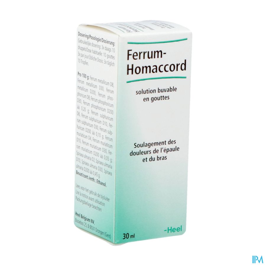 Ferrum-homaccord Gutt 30ml Heel Ferrum-homaccord Gutt 30ml Heel