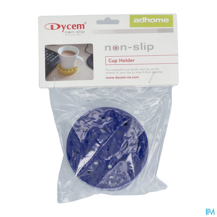 Dycem Porte-gobelet Antiderapant Bleu