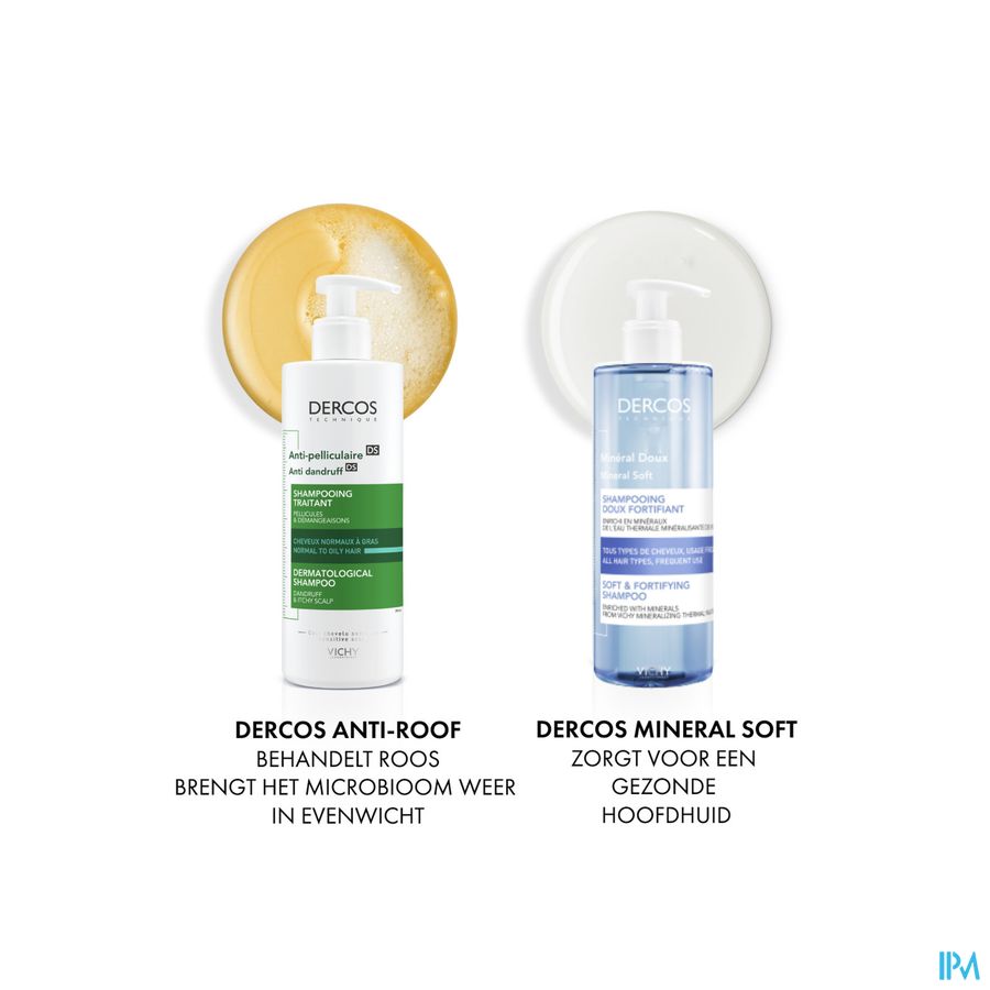 Vichy Dercos A/roos Vet Haar Sh 390ml 6