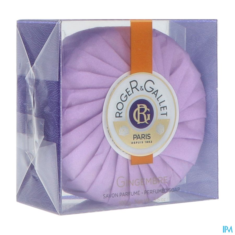 Roger&gallet Gingembre Zeep Travel Box 100g