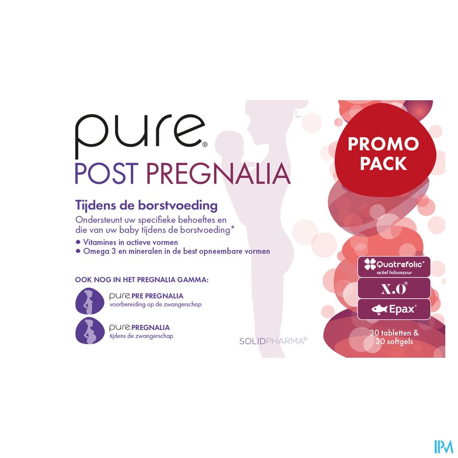 Pure Post Pregnalia Tabl 2x30 + Softcaps 30 Promo 1