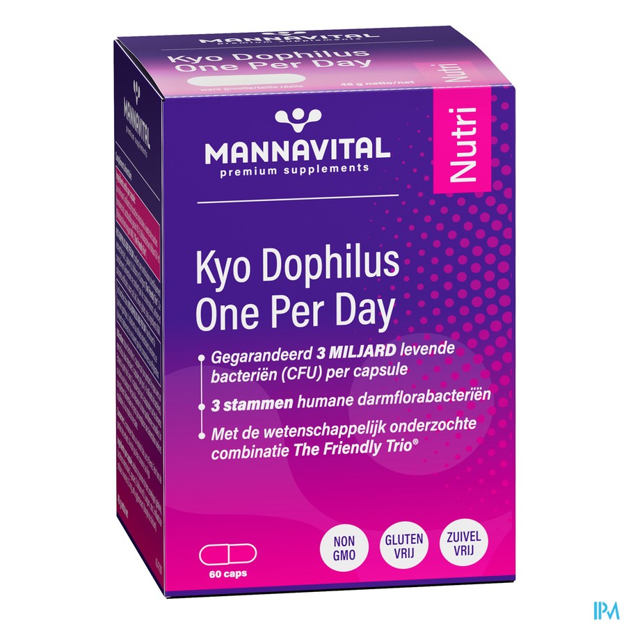 Mannavital Kyodophilus Caps 60