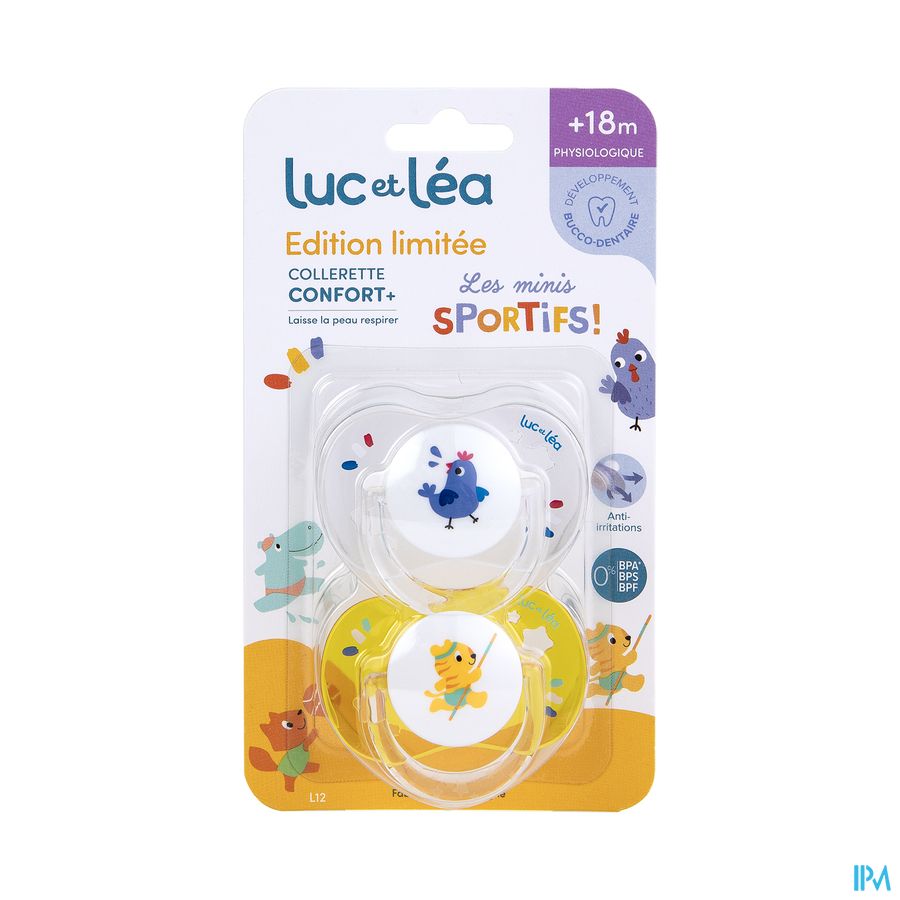 Luc&lea Duo Fopspeen +18m Phys Os Zomer 2