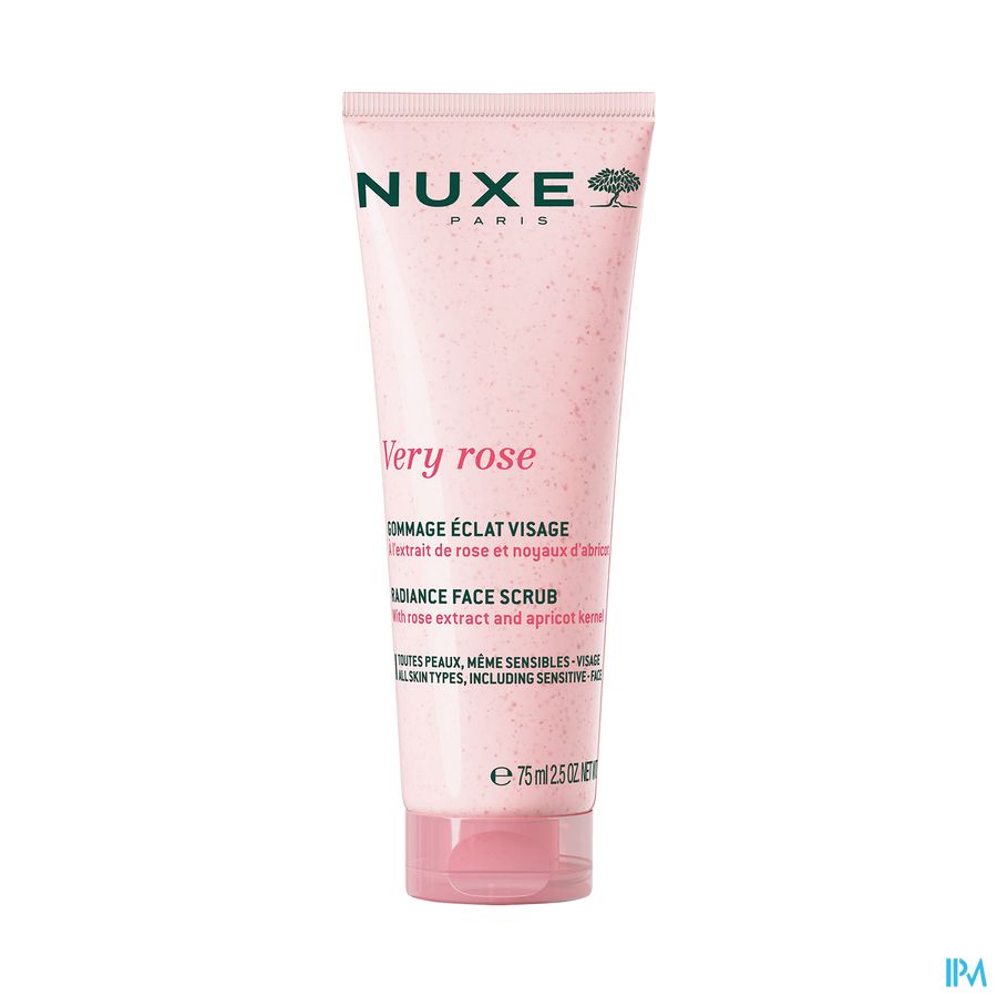 Nuxe Very Rose Gezichtsscrub Stralenbde Huid 75ml