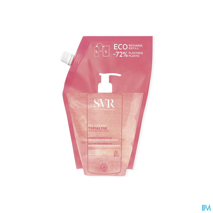 Svr Topialyse Gel Lavant Eco Recharge Fl 1l Svr Topialyse Gel Lavant Eco Recharge Fl 1l