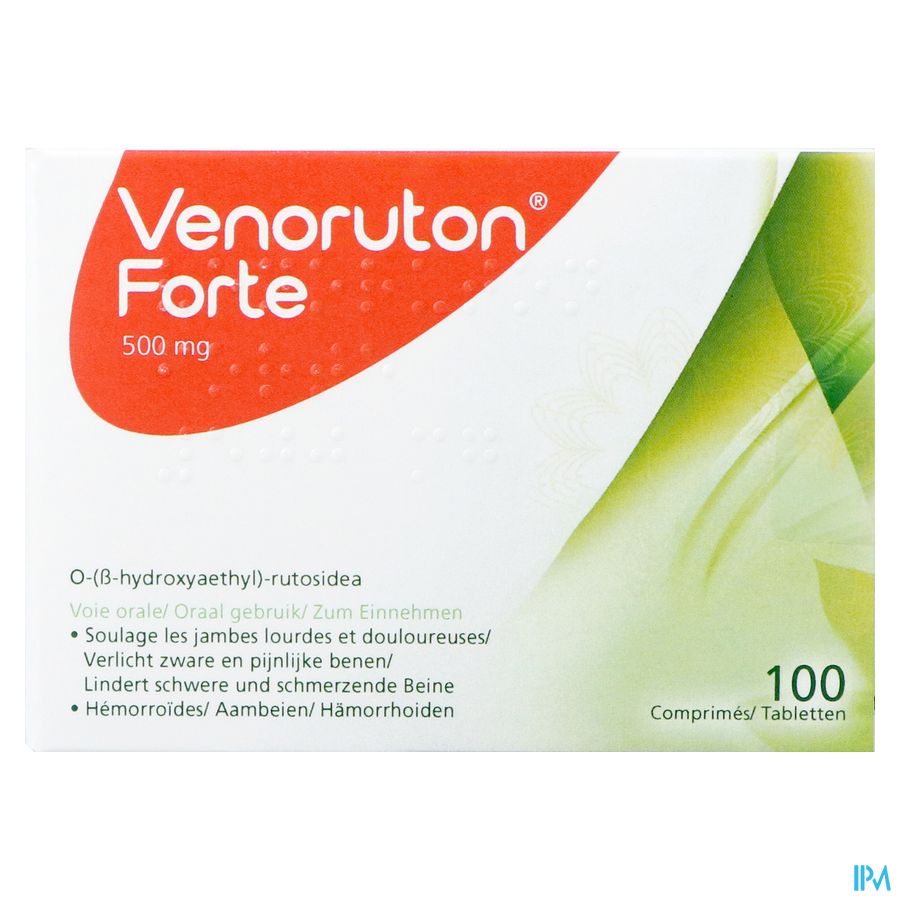 Venoruton Forte 500 Orifarm Tabl 100x500mg Pip 2