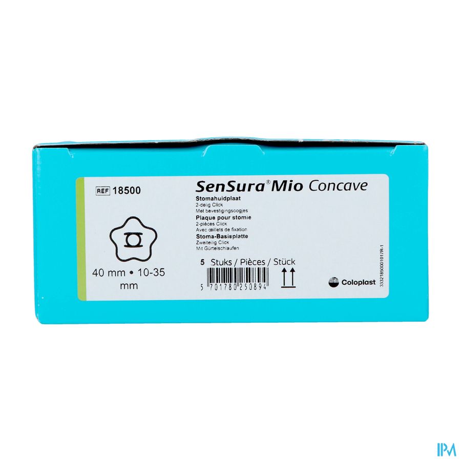 Sensura Mio Concave 2d Plaat Uitknipb. 10-35mm 5 Sensura Mio Concave 2d Plaat Uitknipb. 10-35mm 5