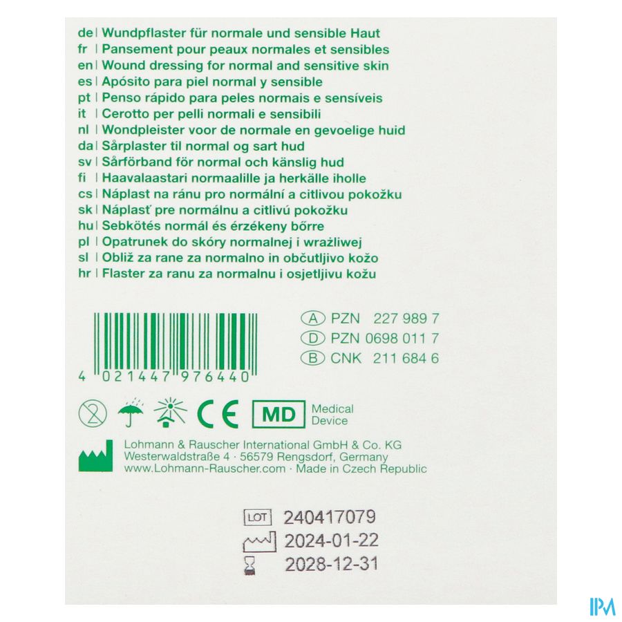 Curaplast Zelfklevend Verband 8cmx1m 17079 4