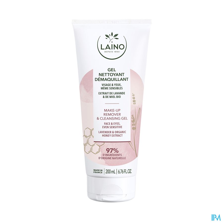 Laino Gel Nettoyant Demaquillant Tube 200ml Laino Gel Nettoyant Demaquillant Tube 200ml