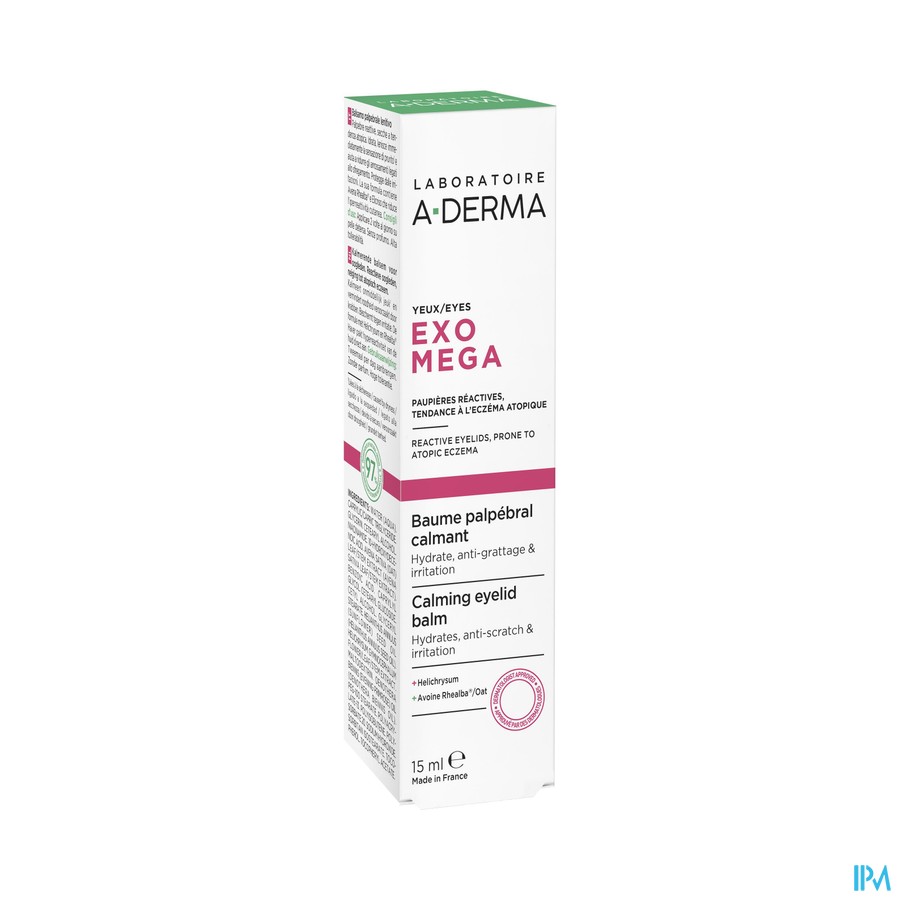 Aderma Exo Mega Ogen Oogbalsem 15ml
