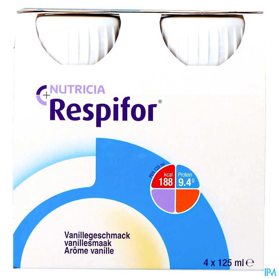 Respifor Arôme Vanille Bouteilles 4x125ml 1