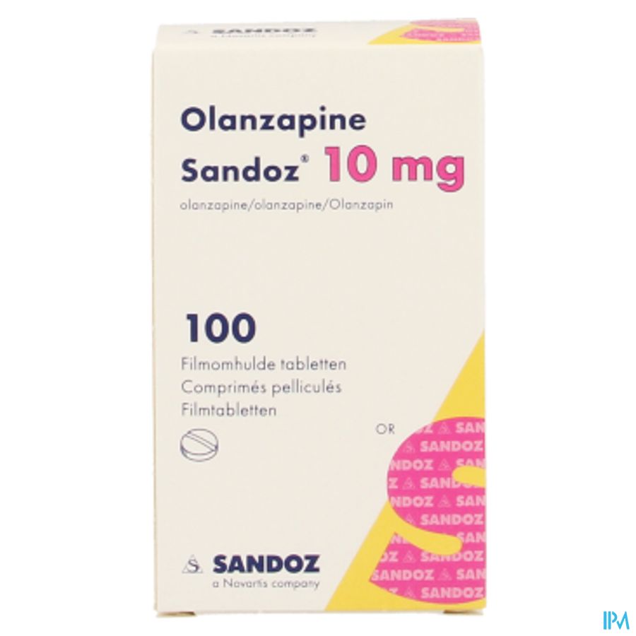 Olanzapine 10mg Sandoz Pot Filmom Tabl 100 2