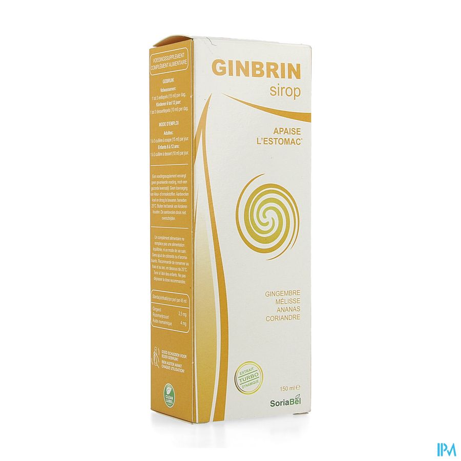 Soria Ginbrin Sirop 150ml Nf Cfr 4374625
