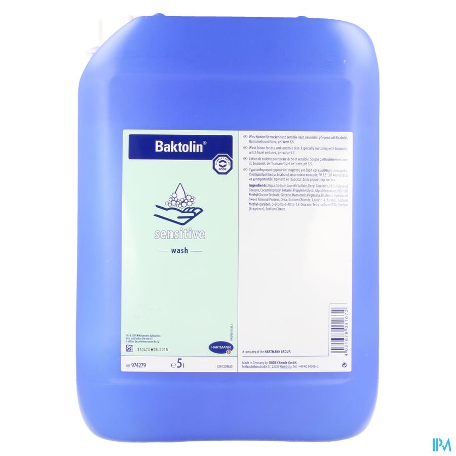Baktolin Lot Lavage/wassen 5l 1